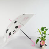 2- مظلة شمسية يدوية قابلة للطي بتصميم باندا - 75سم